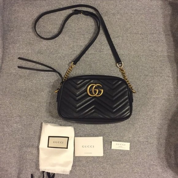 Gucci Bags Authentic Gucci Marmont Small Camera Bag Poshmark
